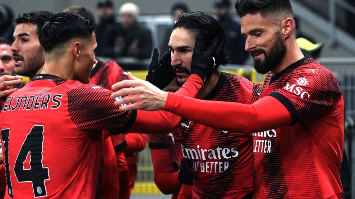 Il Milan batte la Roma 3-1 a San Siro Il Milan batte la Roma 3-1 a San Siro