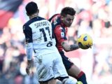 Il Genoa vince in rimonta, battuto 2-1 il Lecce