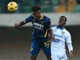 Verona-Frosinone 1-1, a Suslov risponde Kaio Jorge