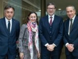 Servizi finanziari digitali: il ministro dell’economia Giancarlo Giorgetti ha fatto visita alla sede centrale di Poste Italiane