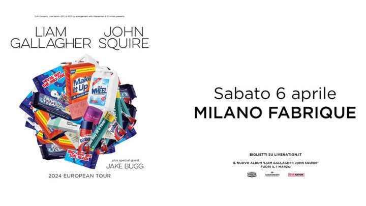 La Rock Fusion di Liam Gallagher e John Squire: tappa italiana per l’epico tour europeo