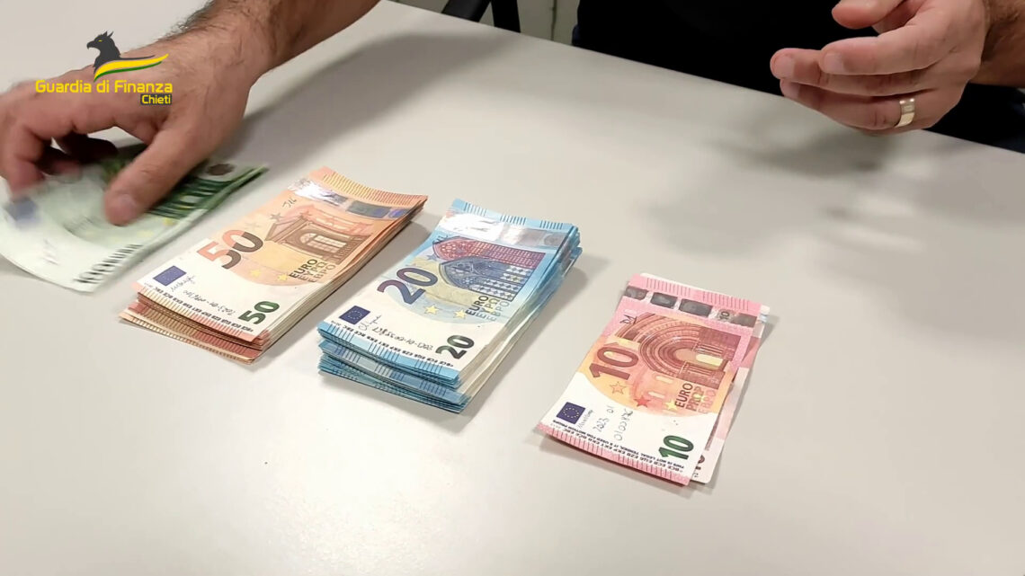 Nel 2023 sono state sequestrate a Chieti 663 banconote contraffatte Nel 2023 sono state sequestrate a Chieti 663 banconote contraffatte