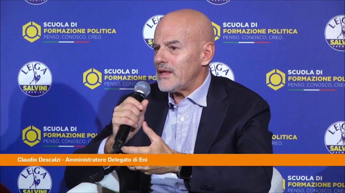 Descalzi “Per essere tranquilli serve progetto sicurezza energetica” Descalzi “Per essere tranquilli serve progetto sicurezza energetica”