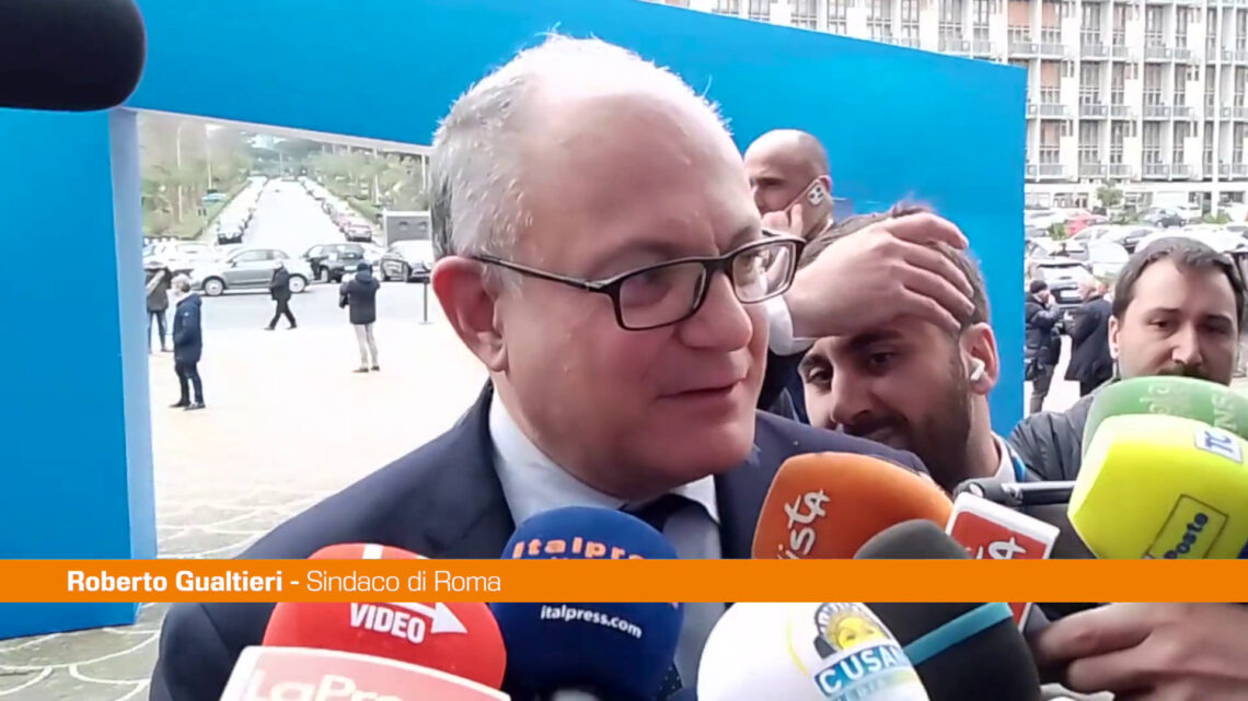 Gualtieri “Il rilancio di Roma sia un obiettivo di tutti” Gualtieri “Il rilancio di Roma sia un obiettivo di tutti”