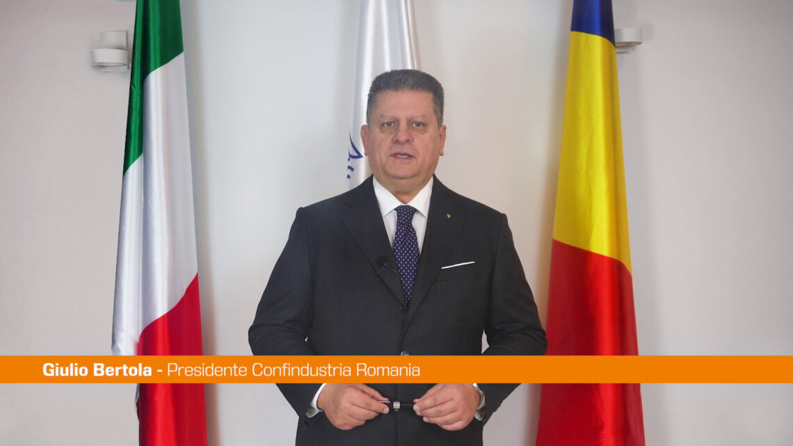 Bertola (Confindustria Romania) “Digitalizzazione al centro del Forum” Bertola (Confindustria Romania) “Digitalizzazione al centro del Forum”