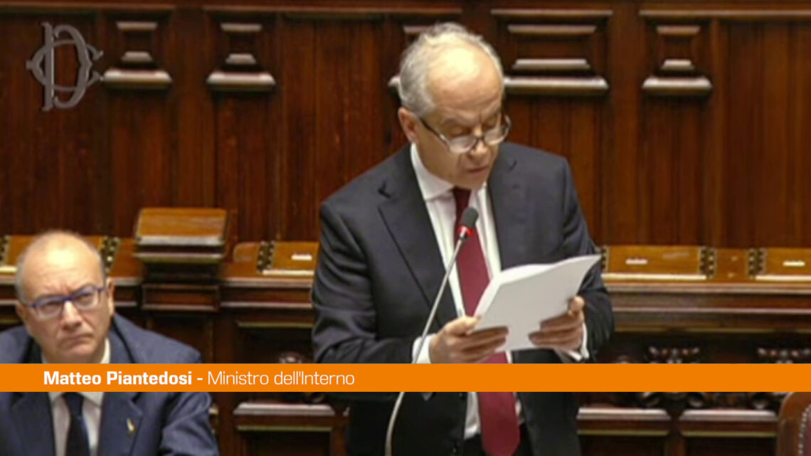 Piantedosi “Governo non ha cambiato strategia sull’ordine pubblico” Piantedosi “Governo non ha cambiato strategia sull’ordine pubblico”
