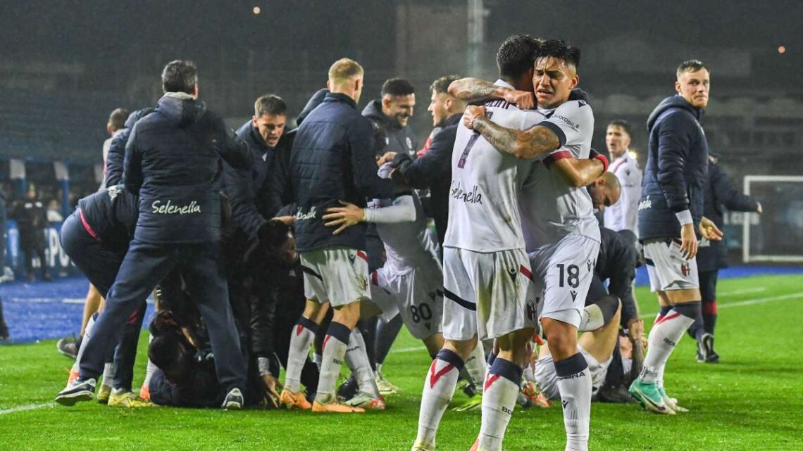 Bologna con un piede in Champions, Empoli battuto 1-0 Bologna con un piede in Champions, Empoli battuto 1-0