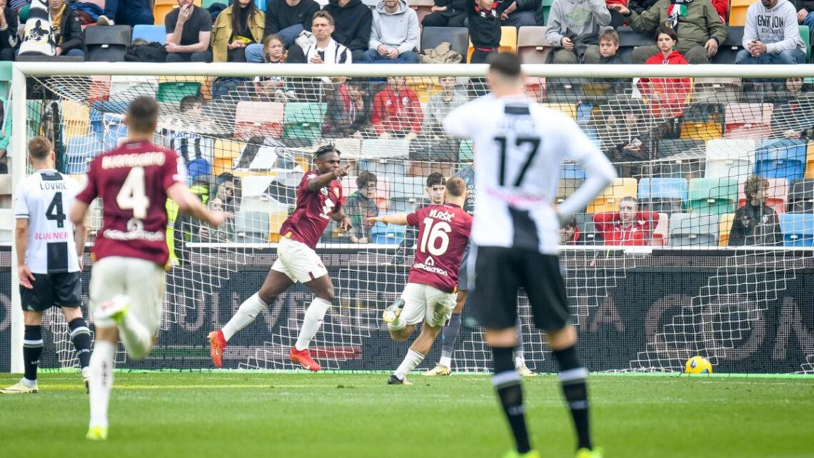 Il Torino vince 2-0 in casa Udinese, decidono Zapata e Vlasic Il Torino vince 2-0 in casa Udinese, decidono Zapata e Vlasic