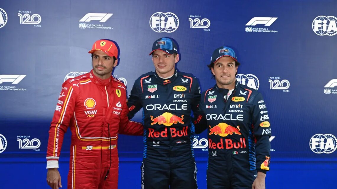 Verstappen in pole a Melbourne, 2^ la Ferrari di Sainz Verstappen in pole a Melbourne, 2^ la Ferrari di Sainz
