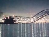 A Baltimora crolla un ponte dopo l’urto di una nave cargo