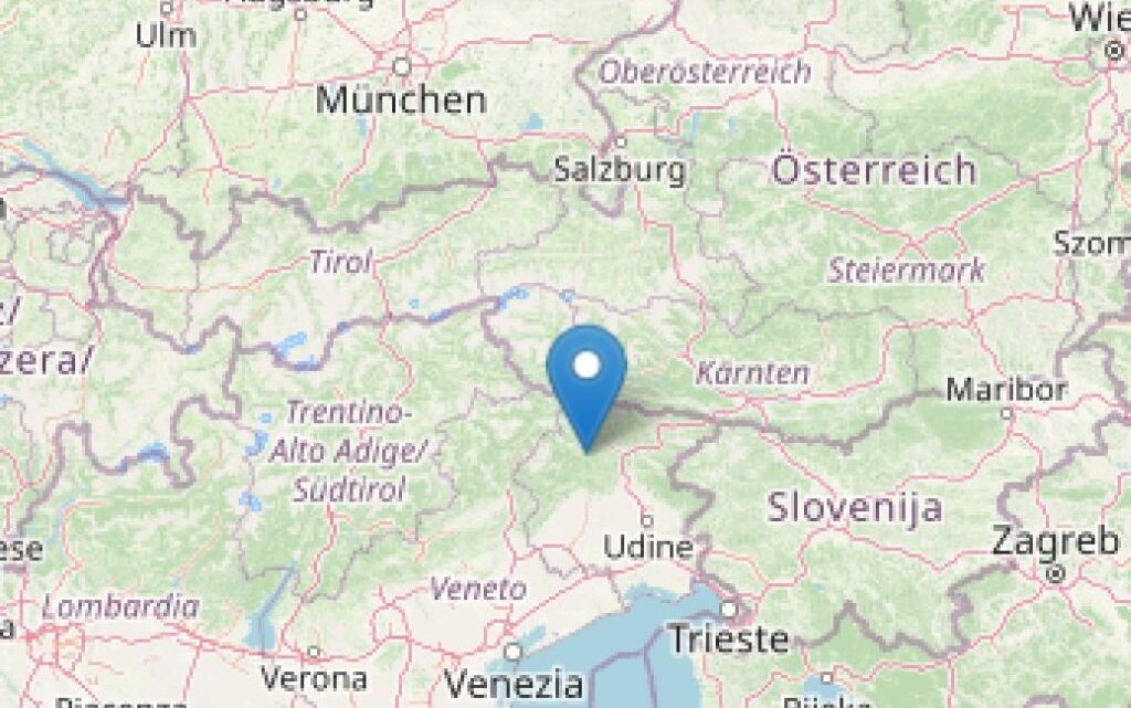 Terremoto di magnitudo 4.5 in provincia di Udine Terremoto di magnitudo 4.5 in provincia di Udine