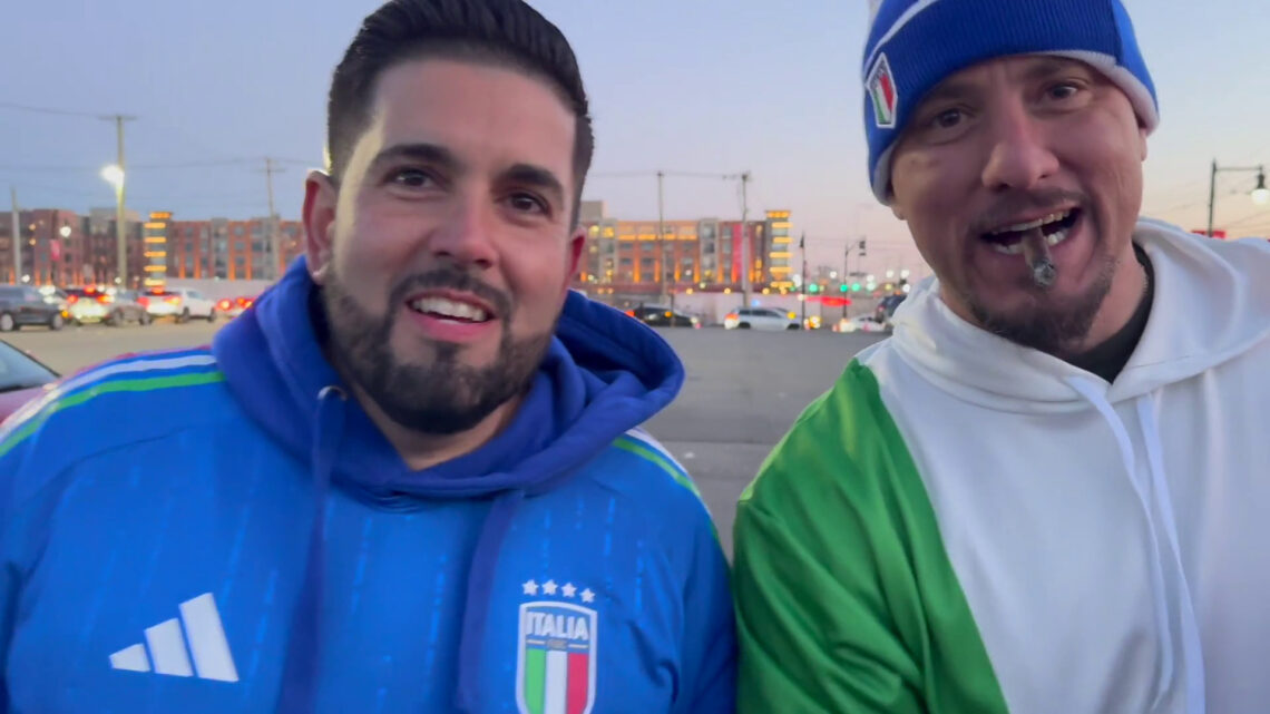 Tifosi italo-americani in festa per la Nazionale di Spalletti Tifosi italo-americani in festa per la Nazionale di Spalletti