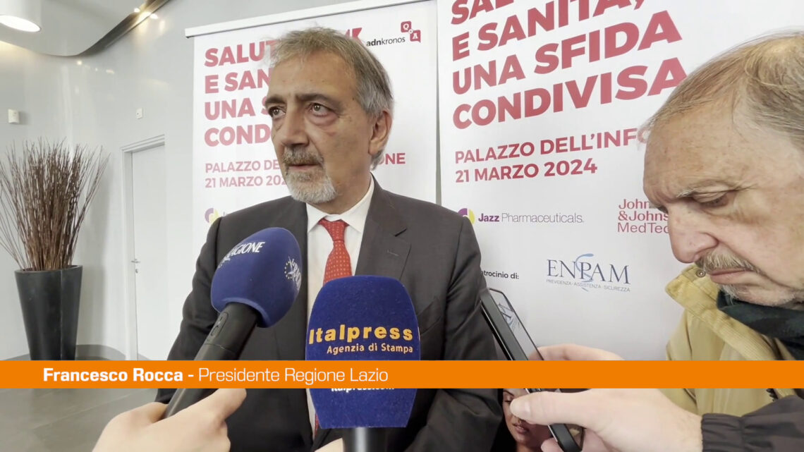 Sanità, Rocca “Soddisfatto ma tanto lavoro ancora da fare nel Lazio” Sanità, Rocca “Soddisfatto ma tanto lavoro ancora da fare nel Lazio”