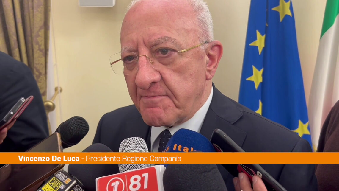 De Luca “Da Governo neanche un euro per edilizia ospedaliera campana” De Luca “Da Governo neanche un euro per edilizia ospedaliera campana”