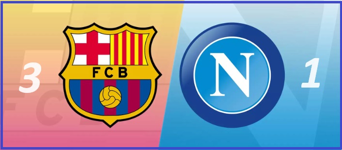Champions League, il Napoli saluta la coppa gli azzurri eliminati dal Barcellona Champions League, il Napoli saluta la coppa gli azzurri eliminati dal Barcellona