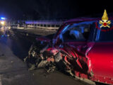 Incidenti stradali, scontro frontale tra due auto a Potenza