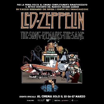 Led Zeppelin: The Song Remains the Same, lunedì 18 a Milano l’anteprima del film concerto