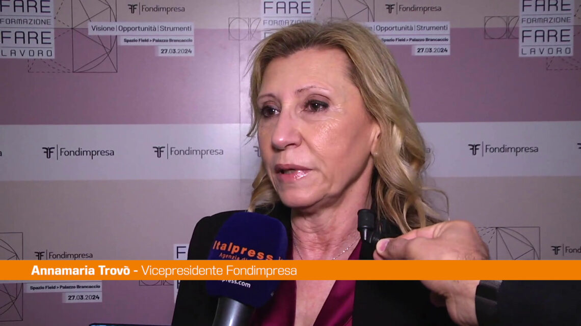 Trovò “Da Fondimpresa un lavoro importante sulle competenze” Trovò “Da Fondimpresa un lavoro importante sulle competenze”