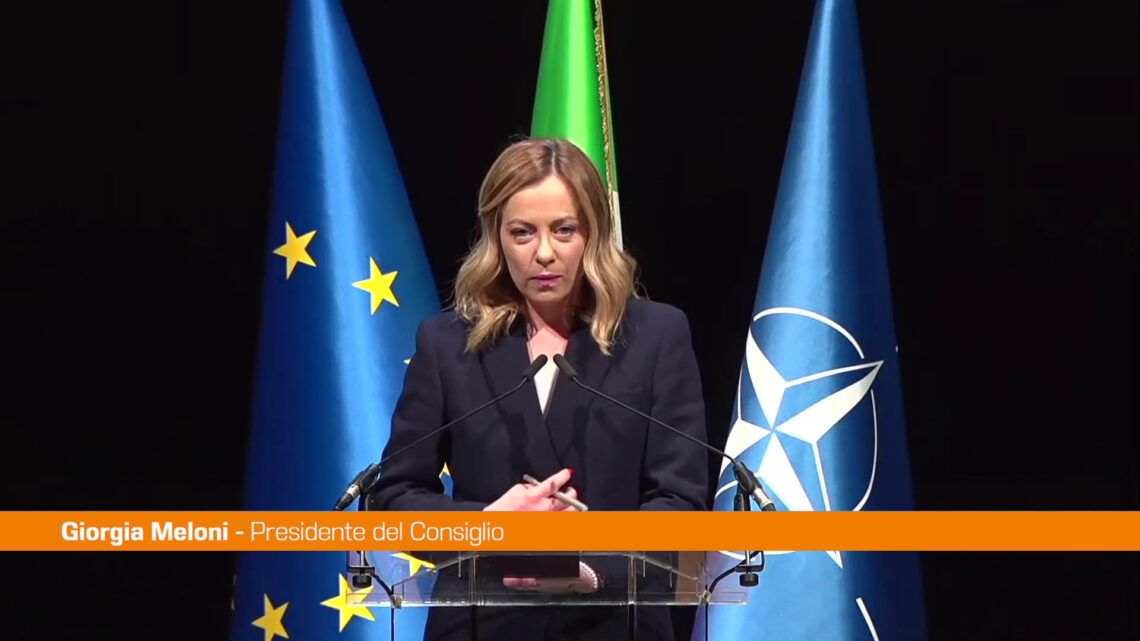 Meloni “L’Italia deve avere la voglia di osare” Meloni “L’Italia deve avere la voglia di osare”