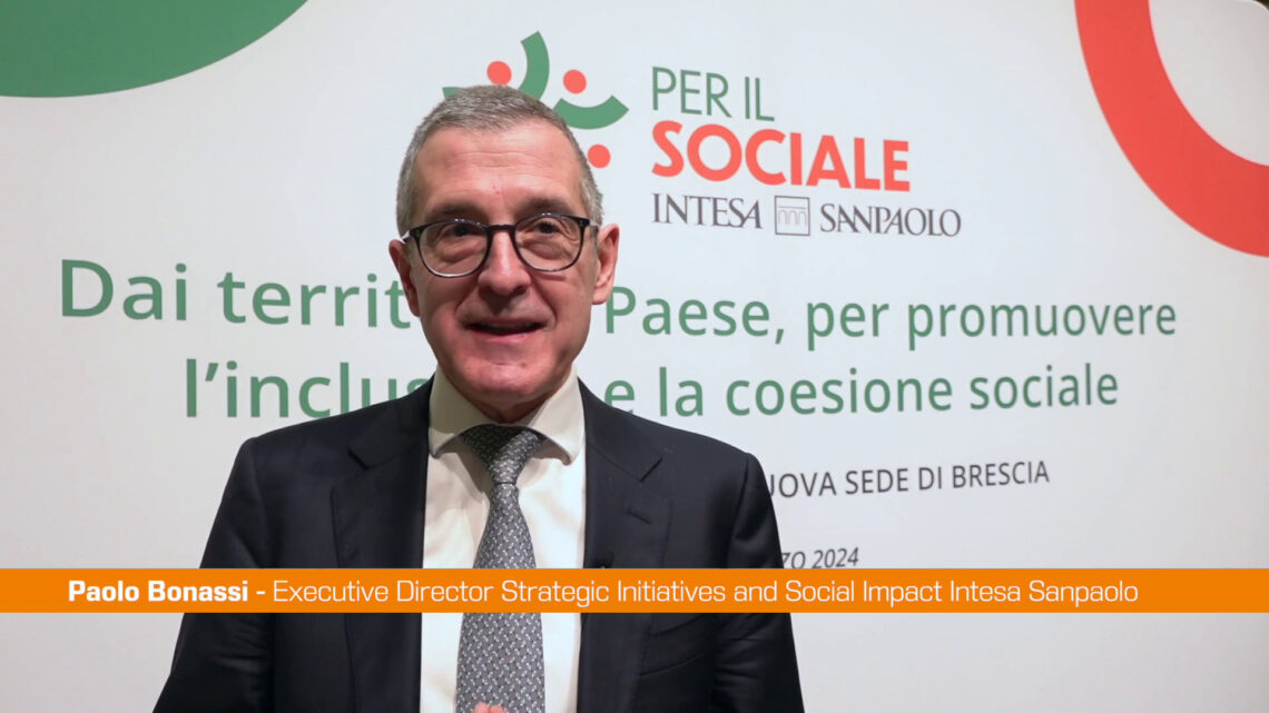 Intesa Sanpaolo, Bonassi “Promuoviamo inclusione e coesione sociale” Intesa Sanpaolo, Bonassi “Promuoviamo inclusione e coesione sociale”