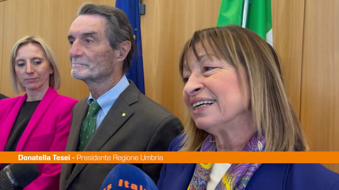 Umbria, Tesei “Volo Bergamo-Perugia importante per business e turismo” Umbria, Tesei “Volo Bergamo-Perugia importante per business e turismo”