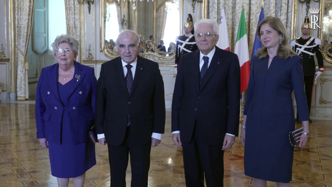 Mattarella incontra al Quirinale il presidente maltese Vella Mattarella incontra al Quirinale il presidente maltese Vella