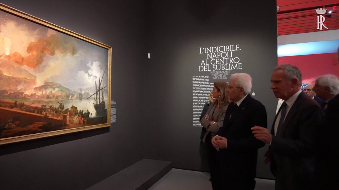 Il Presidente Mattarella inaugura la mostra “Napoli Ottocento” Il Presidente Mattarella inaugura la mostra “Napoli Ottocento”