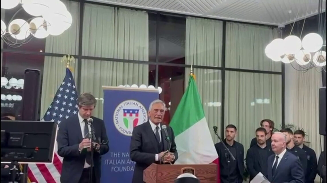 Gravina “Porteremo nel cuore l’entusiasmo degli italo-americani” Gravina “Porteremo nel cuore l’entusiasmo degli italo-americani”
