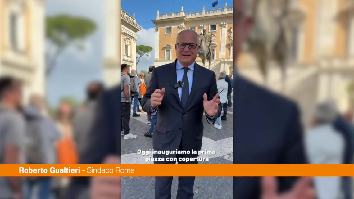 Roma, Gualtieri “In Piazza del Campidoglio Wi-Fi gratuito veloce” Roma, Gualtieri “In Piazza del Campidoglio Wi-Fi gratuito veloce”