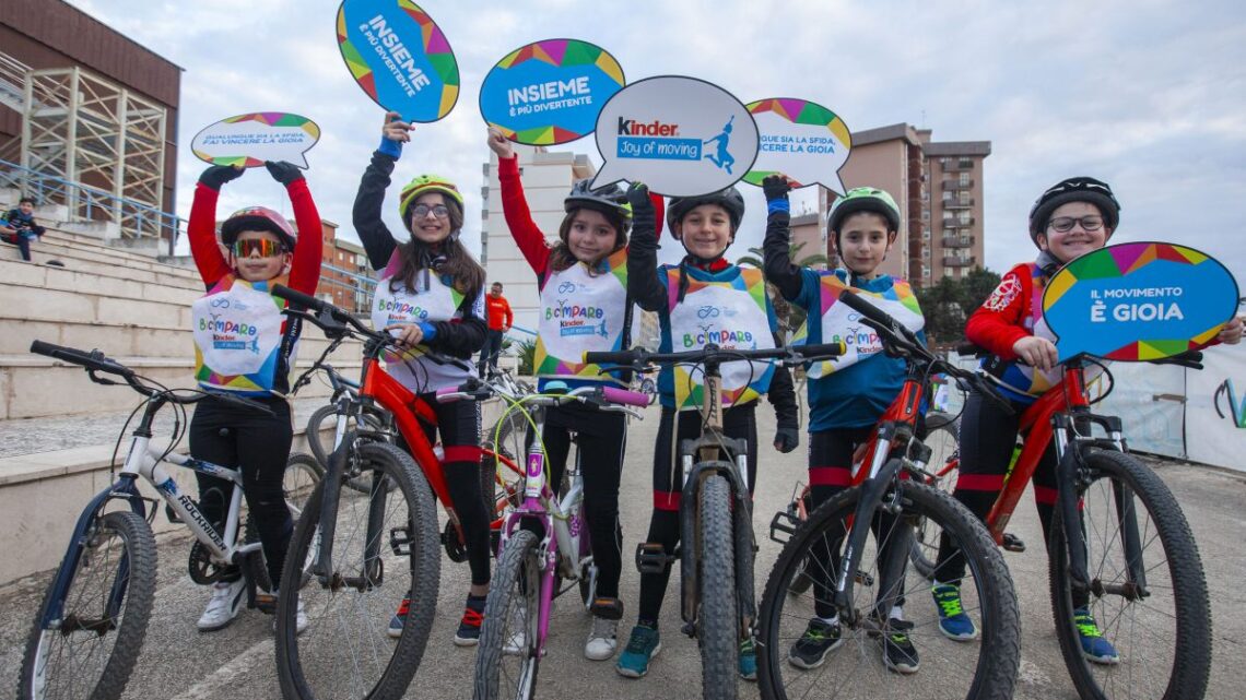 Kinder Joy of Moving, riparte il Tour Bicimparo Kinder Joy of Moving, riparte il Tour Bicimparo