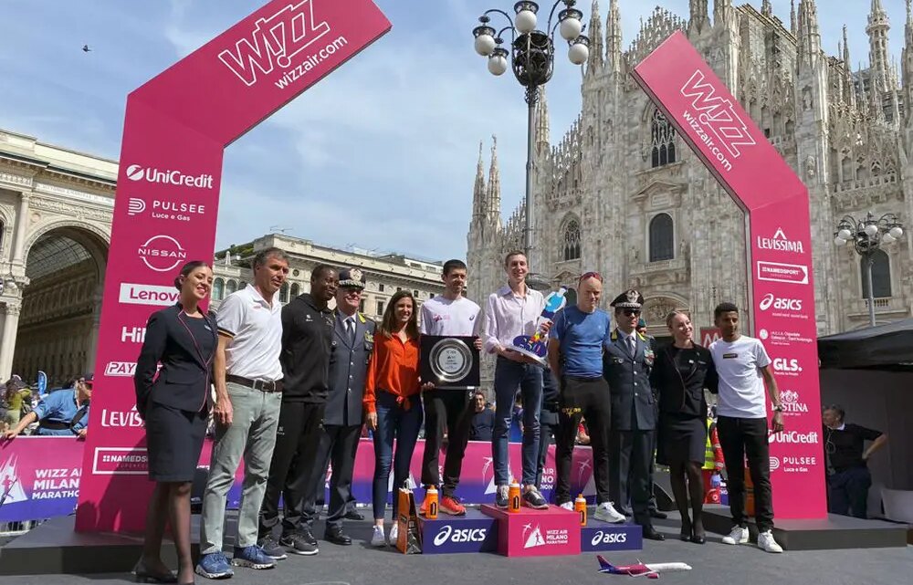 Premio 250 anni Guardia di Finanza, al traguardo della Maratona Milano Premio 250 anni Guardia di Finanza, al traguardo della Maratona Milano