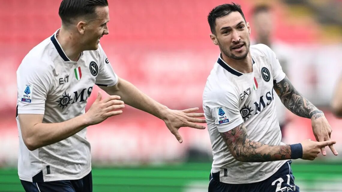 Il Napoli rialza la testa e vince 4-2 a Monza Il Napoli rialza la testa e vince 4-2 a Monza