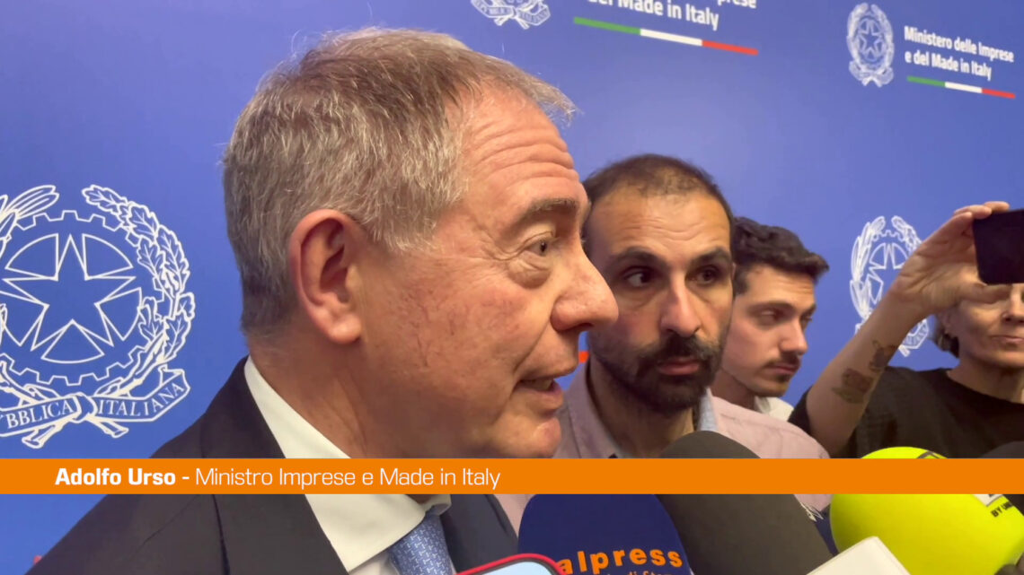 Urso “Il made in Italy è una squadra formata da milioni di imprese” Urso “Il made in Italy è una squadra formata da milioni di imprese”