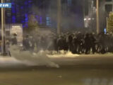 18 arresti e 75 denunciati per corteo anarchici a Torino, le immagini