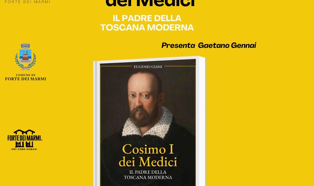 Eugenio Giani presente il suo ultimo libro su Cosimo I dei Medici a Villa Bertelli Eugenio Giani presente il suo ultimo libro su Cosimo I dei Medici a Villa Bertelli