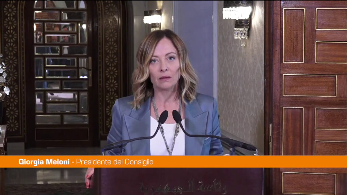 Meloni “Firmati tre accordi importanti con la Tunisia” Meloni “Firmati tre accordi importanti con la Tunisia”