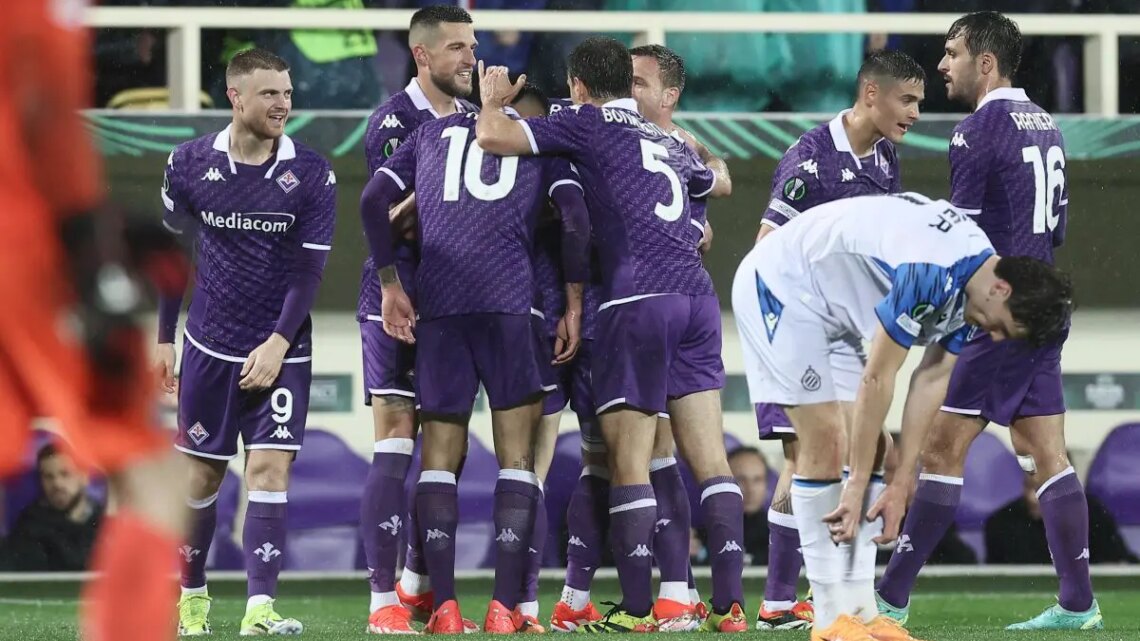 Fiorentina-Bruges 3-2, decide Nzola nel recupero Fiorentina-Bruges 3-2, decide Nzola nel recupero