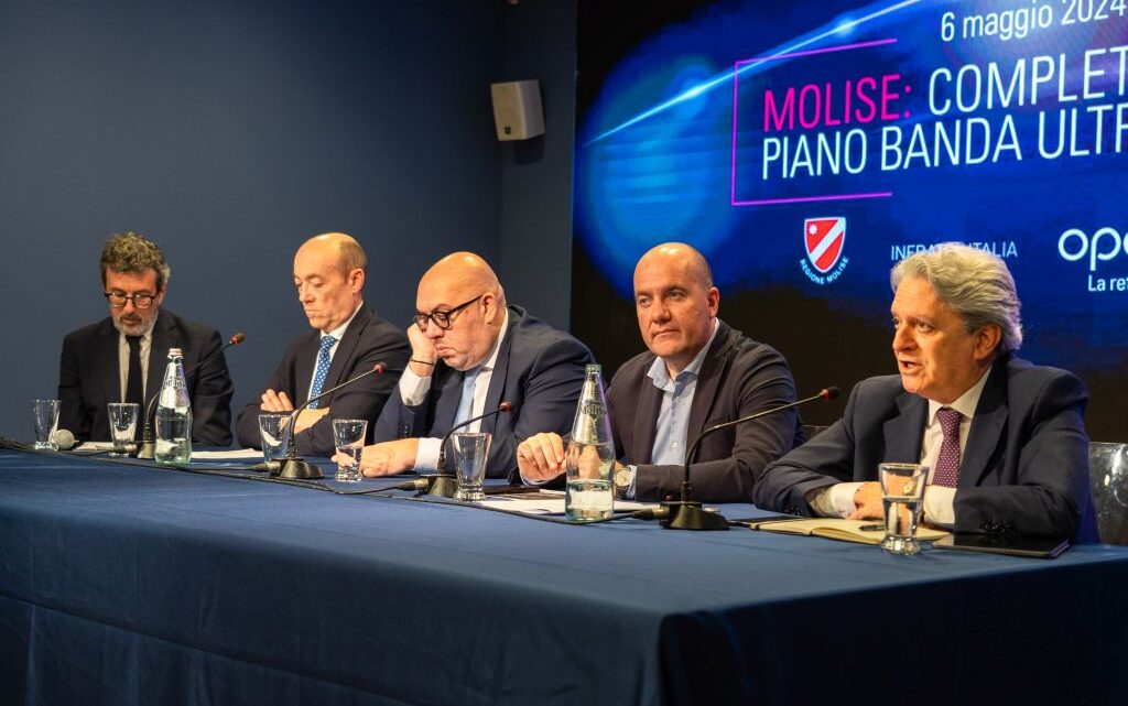 Open Fiber, conclusi in Molise i lavori del Piano Banda Ultra Larga
