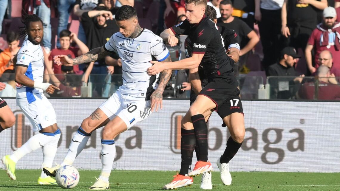 Atalanta ribalta la Salernitana, è aggancio alla Roma Atalanta ribalta la Salernitana, è aggancio alla Roma
