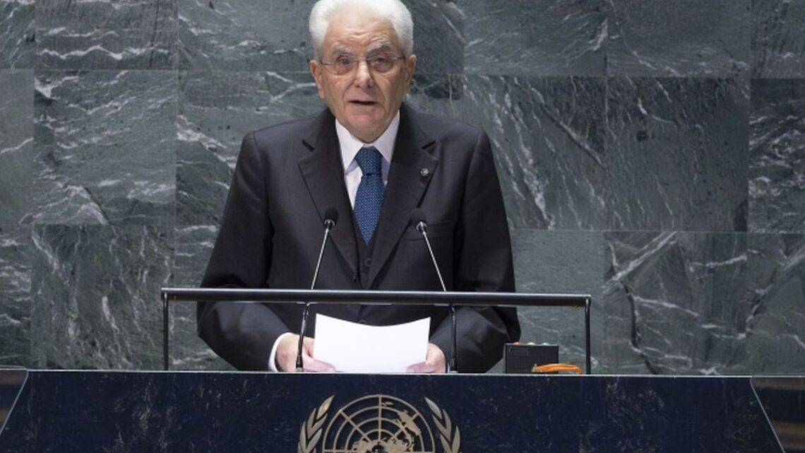 Onu, Mattarella “Plasmare istituzioni sulla pace” Onu, Mattarella “Plasmare istituzioni sulla pace”