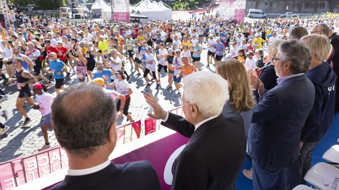 Race for the cure, al via 25^ edizione con il Presidente Mattarella Race for the cure, al via 25^ edizione con il Presidente Mattarella