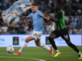 Lazio-Sassuolo 1-1, Zaccagni e Viti in gol