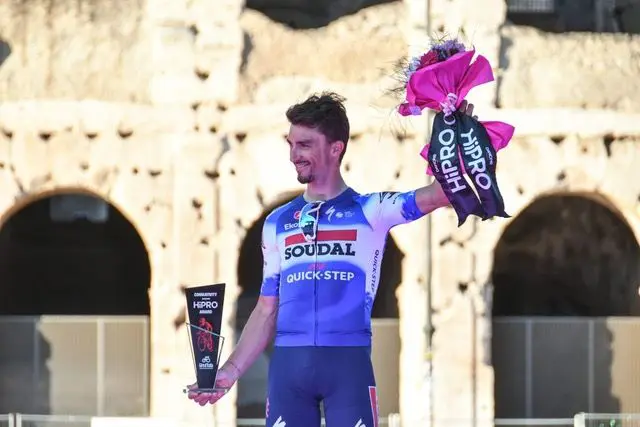 Giro d’Italia, a Julian Alaphilippe il Premio Combattività HiPRO Giro d’Italia, a Julian Alaphilippe il Premio Combattività HiPRO