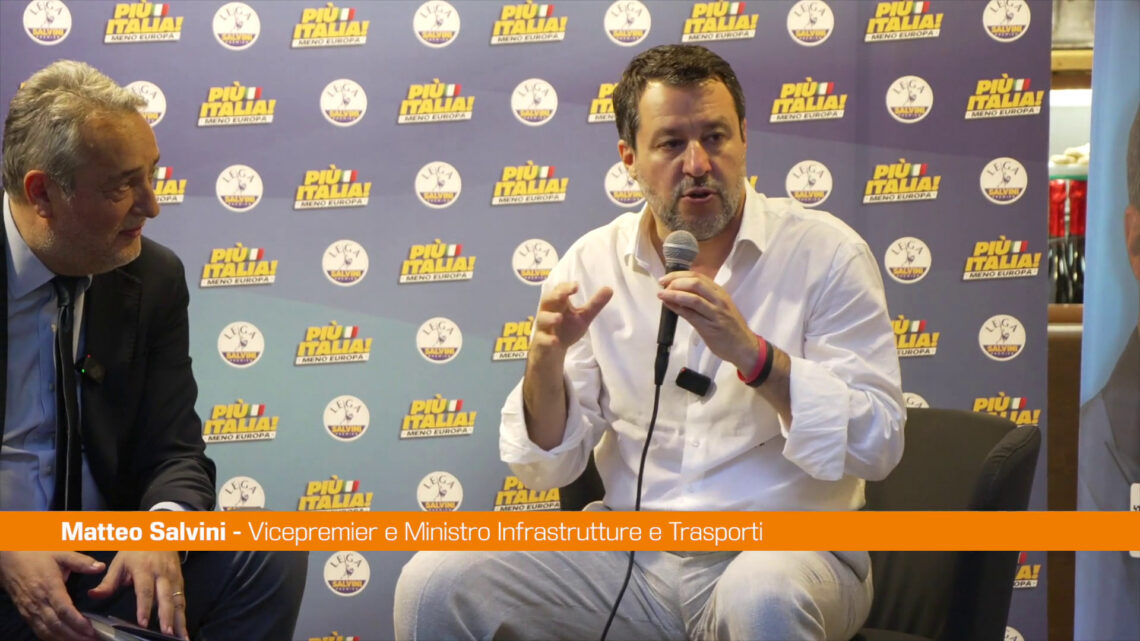 Salvini “Controvento per cambiare l’Ue su green, migranti e guerra” Salvini “Controvento per cambiare l’Ue su green, migranti e guerra”