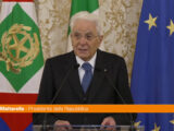 Mattarella “Incombono minacce alla pace”