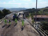 Lavori di risanamento del viadotto “Euno” sull’autostrada A19 a Enna