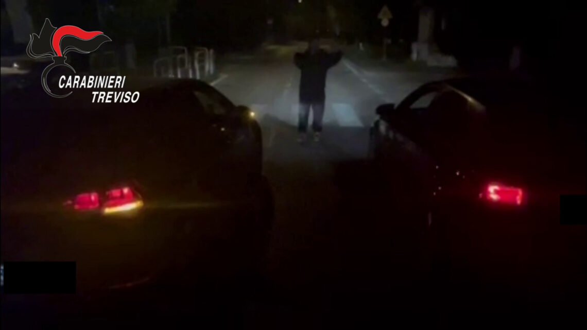 Si sfidano nel trevigiano in gara d’auto e la postano su social Si sfidano nel trevigiano in gara d’auto e la postano su social
