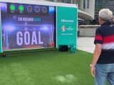 Una Lounge di Hisense alla Milano Football Week