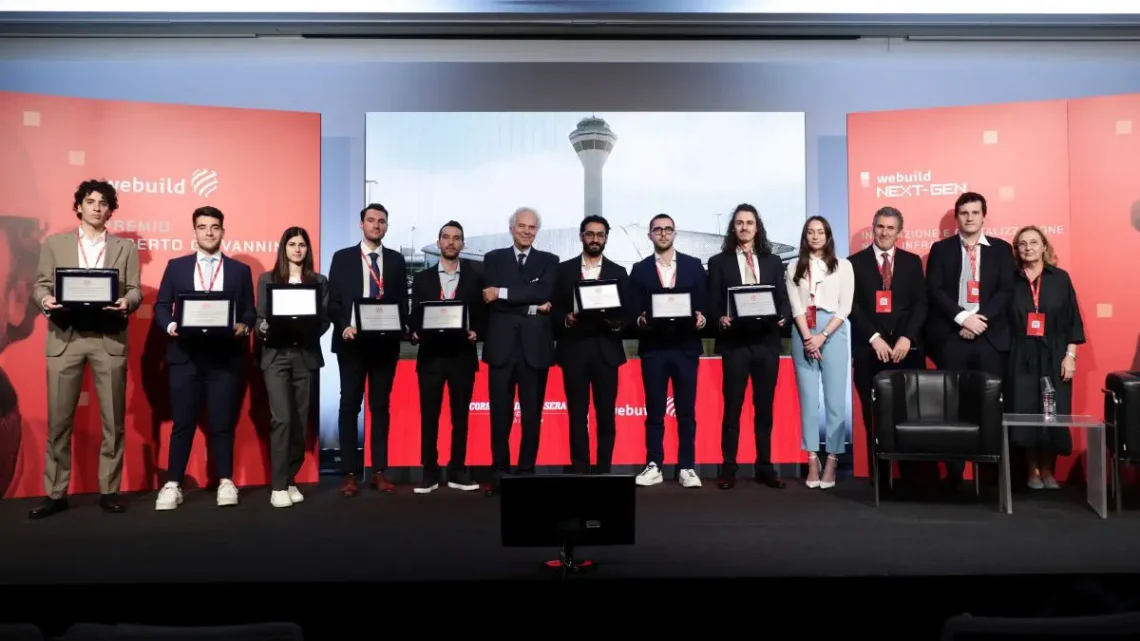Webuild, assegnato il premio Alberto Giovannini a giovani e università Webuild, assegnato il premio Alberto Giovannini a giovani e università