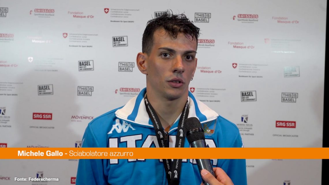 Gallo “Qualcosa di immenso vincere l’oro europeo” Gallo “Qualcosa di immenso vincere l’oro europeo”